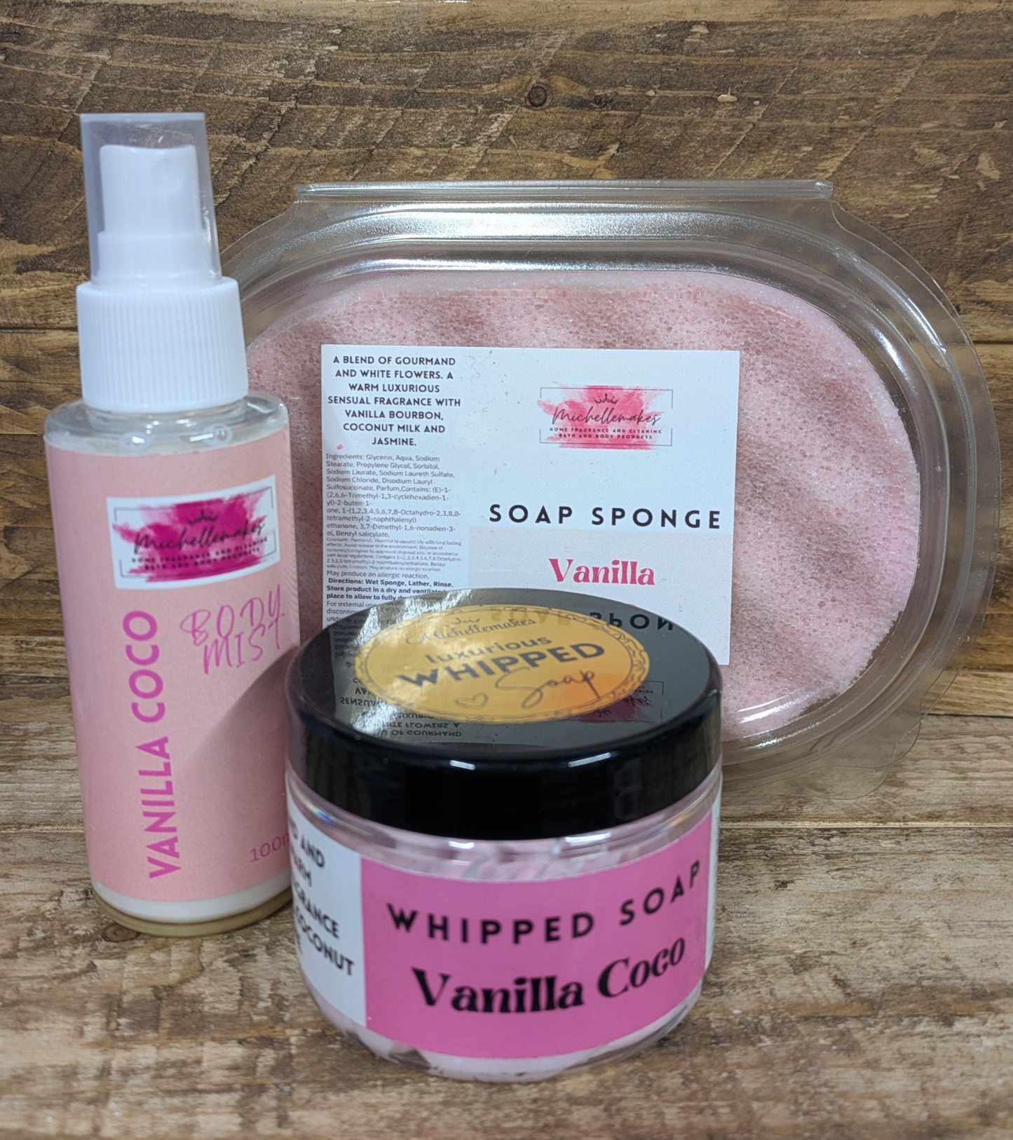 Bath and body gift set