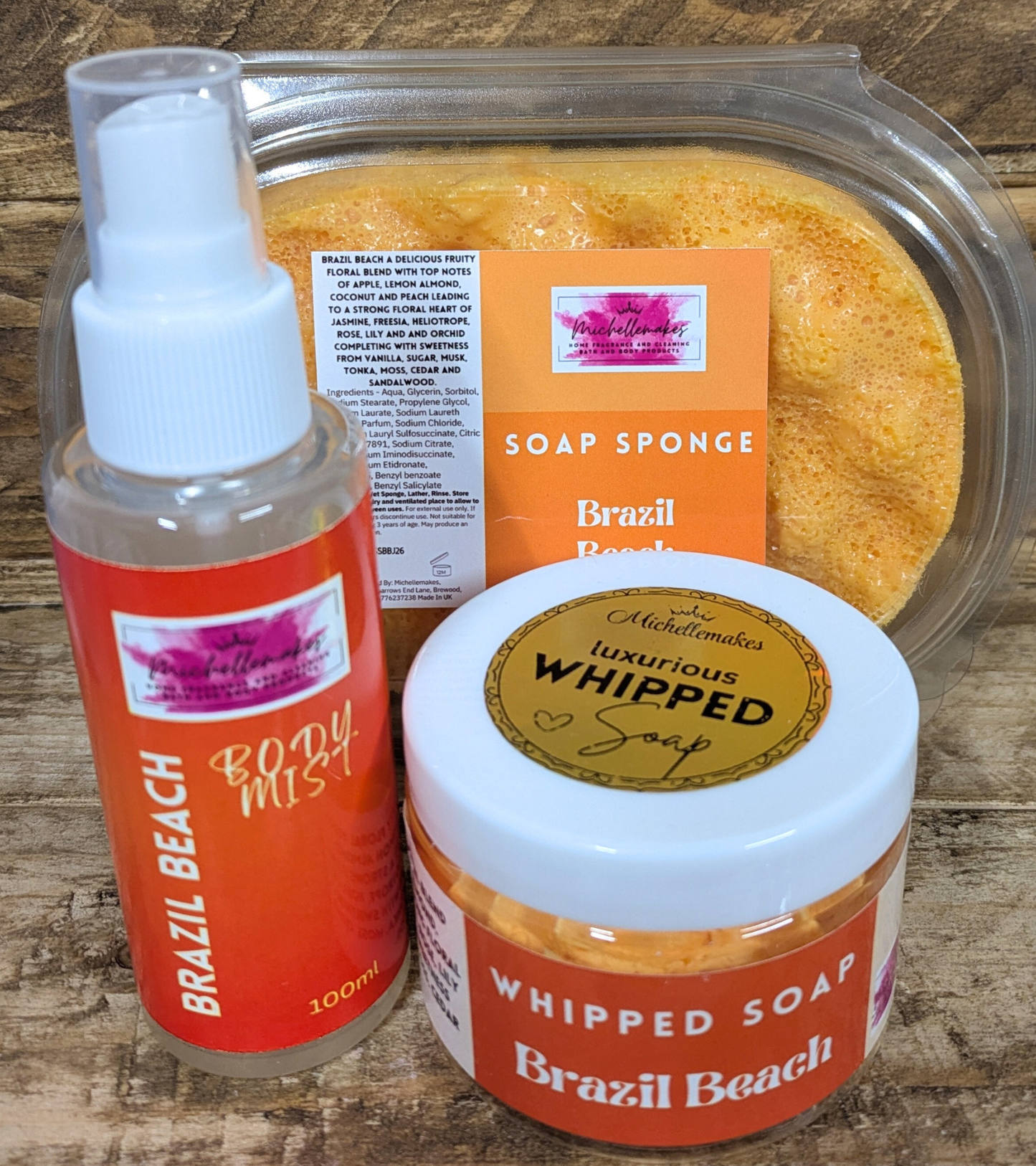 Bath and body gift set