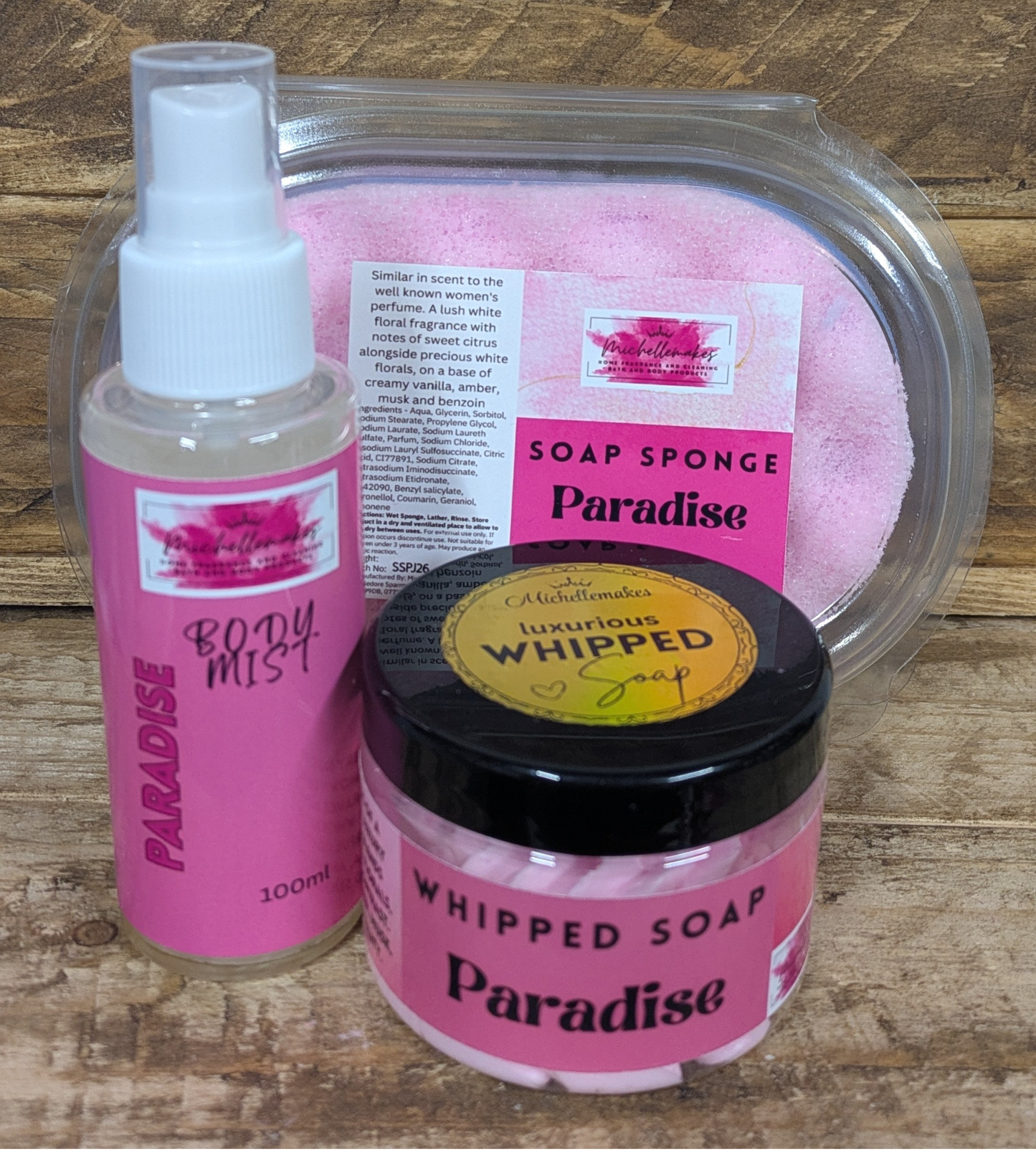 Bath and body gift set