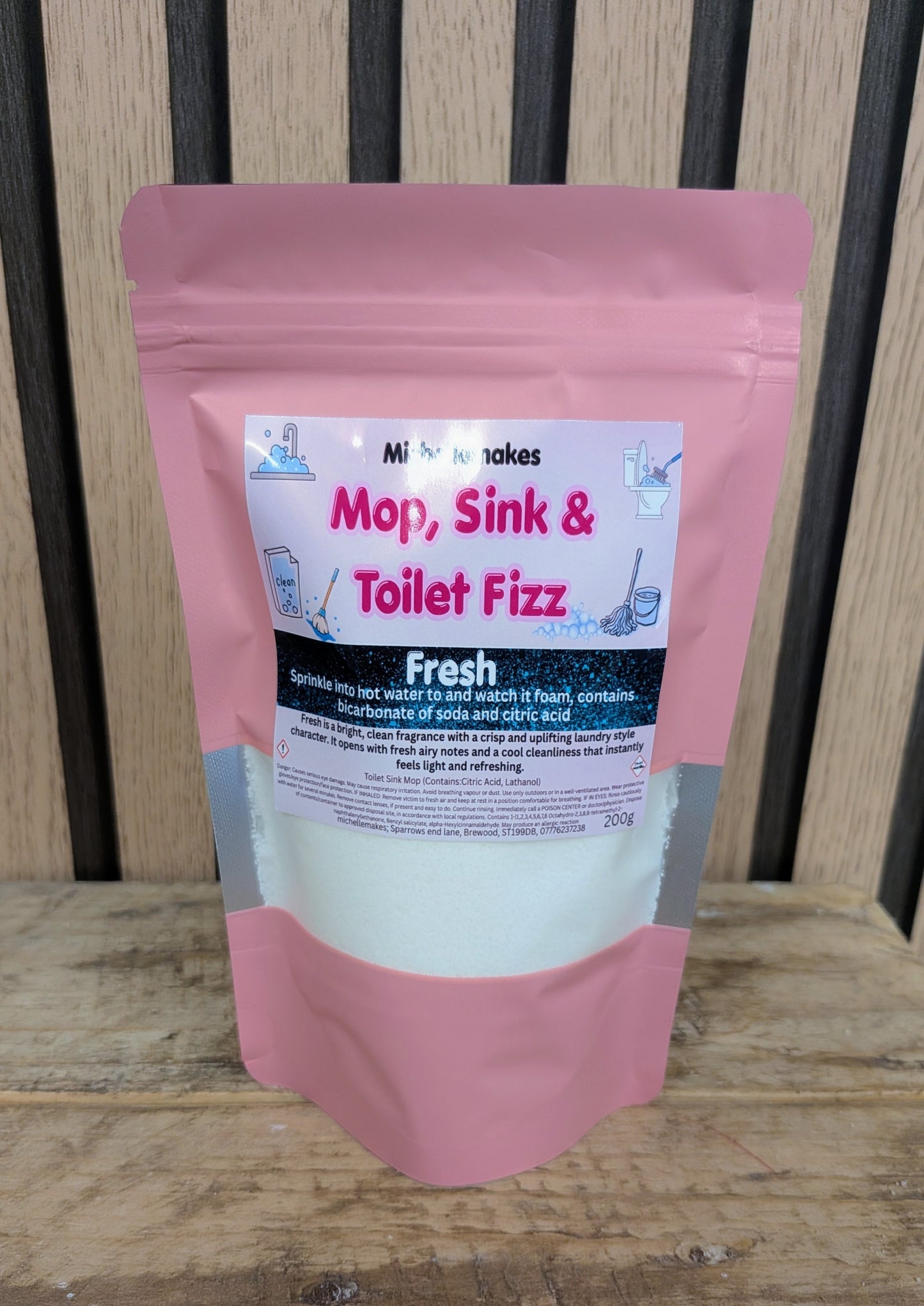 Mop, Sink and Toilet Fizz