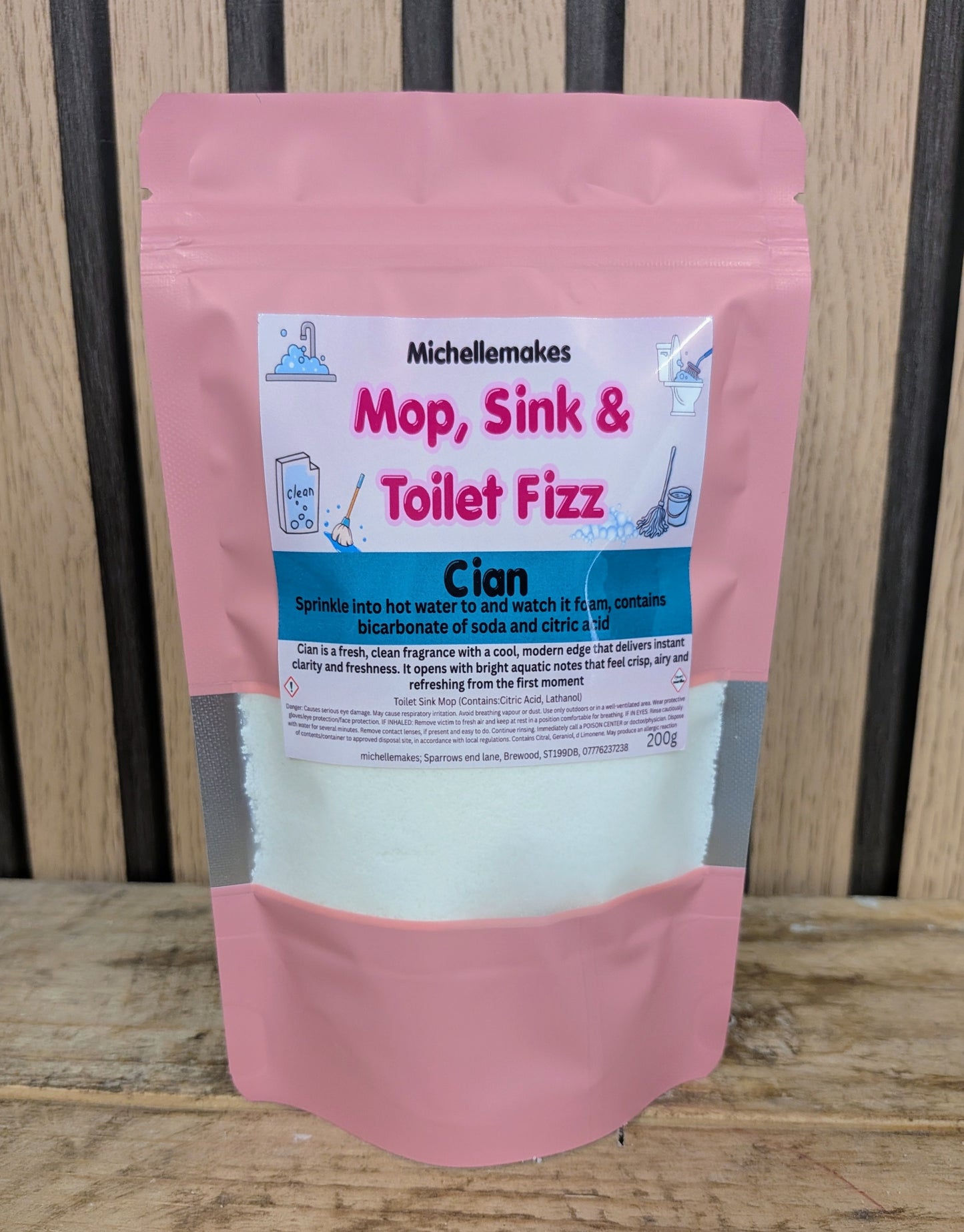 Mop, Sink and Toilet Fizz